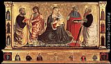 Benozzo di Lese di Sandro Gozzoli Madonna and Child with Sts John the Baptist, Peter, Jerome, and Paul painting